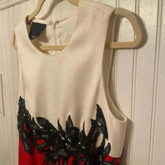 Carlisle Black Label Red White and Black Dress - Picture 11 of 12